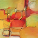 Fruit Bowl No 3 by Artist Michelle Abrams