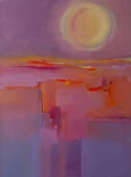 Violet Light by Artist Michelle Abrams